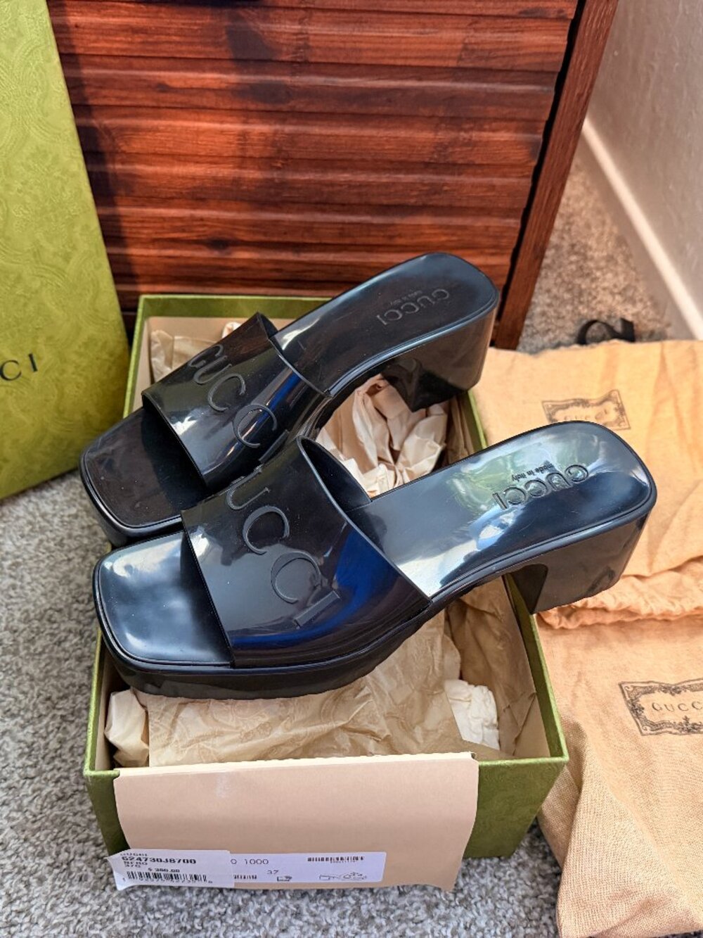 Gucci Jelly Heel